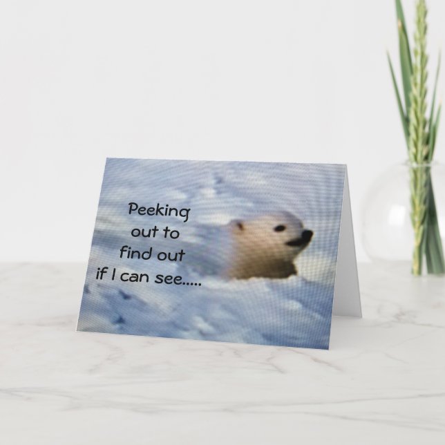 VERMISST, DASS SIE SO VIEL SIND (BEAR STIL DER POL KARTE (Vorderseite)