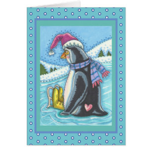 VERMISST IHNEN LANGJÄHRIGE PENGUIN FERIENKARTE V