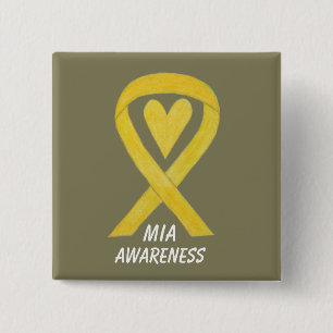 Vermisst in Aktion (MIA) Button zur Sensibilisieru