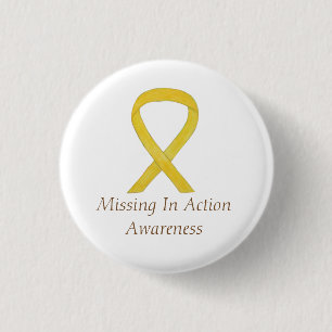 Vermisst in Aktion (MIA) Button zur Sensibilisieru