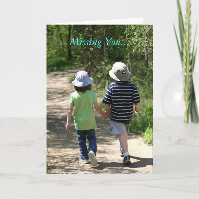 Vermisst... Karte (Vorderseite)