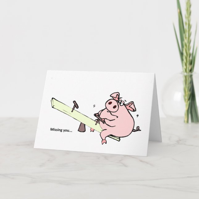 VERMISST KARTE (Vorderseite)