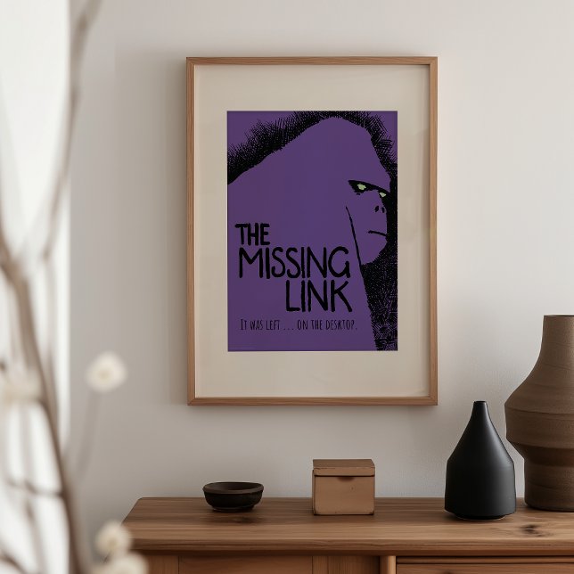 Vermisst Link - Vintages Horror-Filmplakat Poster (Von Creator hochgeladen)