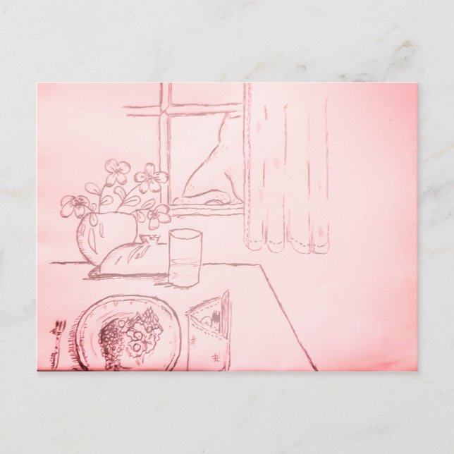 Vermisst... Postkarte (Vorderseite)