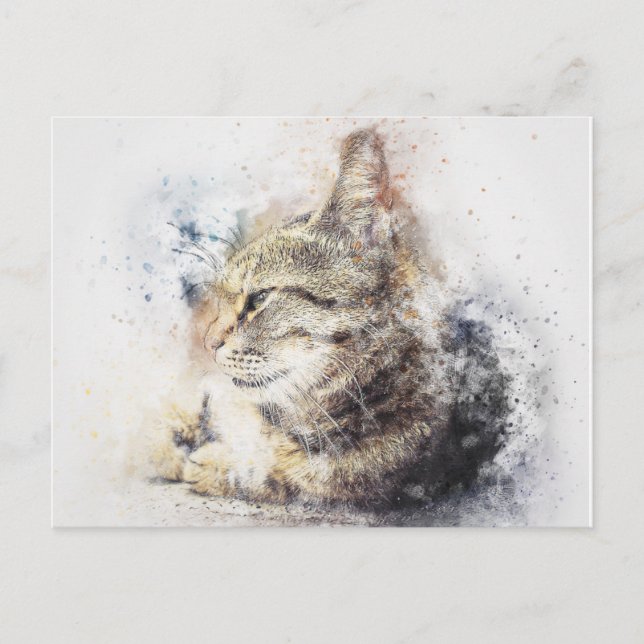 Vermisst Postkarte (Vorderseite)