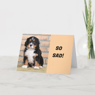 "VERMISST U SEIT U VERBUNDEN" FEIERTAGSKARTE