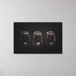 Vermisst unmöglich leinwanddruck