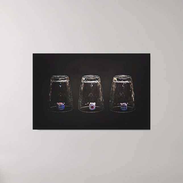 Vermisst unmöglich leinwanddruck (Vorderseite)