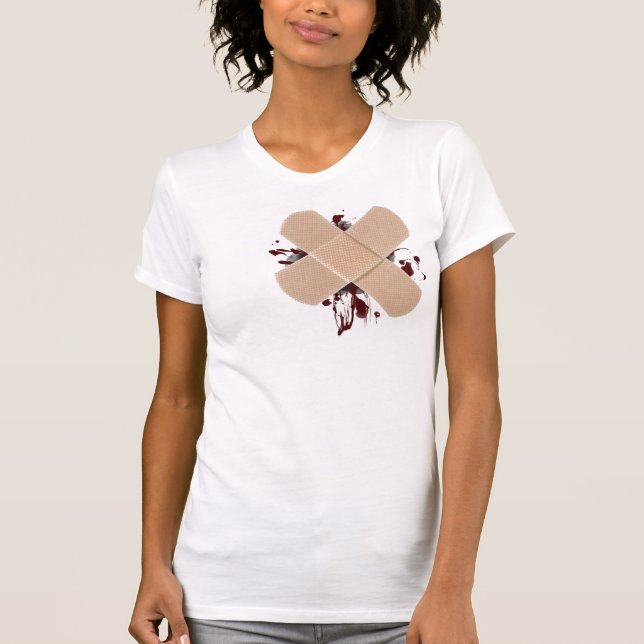 vermisste Herz T - Shirt-Damen T-Shirt (Vorderseite)