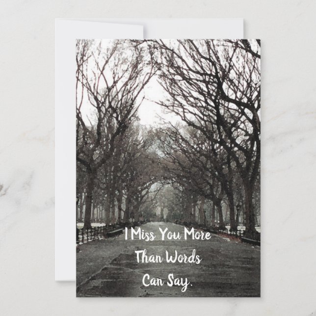 Vermisste Karte (Vorderseite)