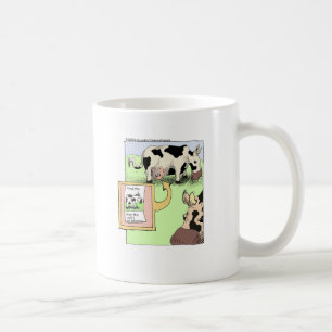Vermisste Kuh Funny Cartoon Geschenke & Sammlerstü Kaffeetasse