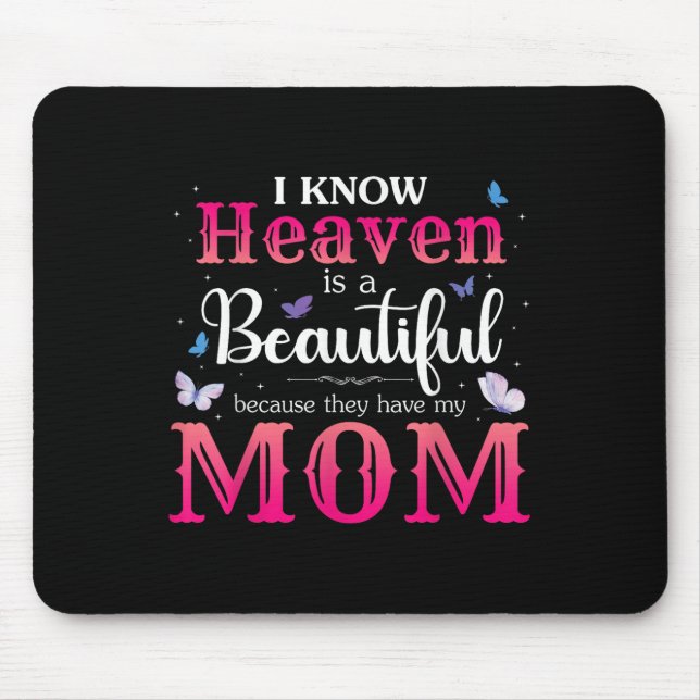 Vermisste Mama am Paradies der Angel Mousepad (Vorne)