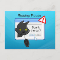 Vermisste Maus? Spann die Katze!