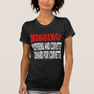 Vermisster Freund und Korvette: Belohnung für T-Shirt