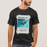 Vermisster Haustier Funny Shark