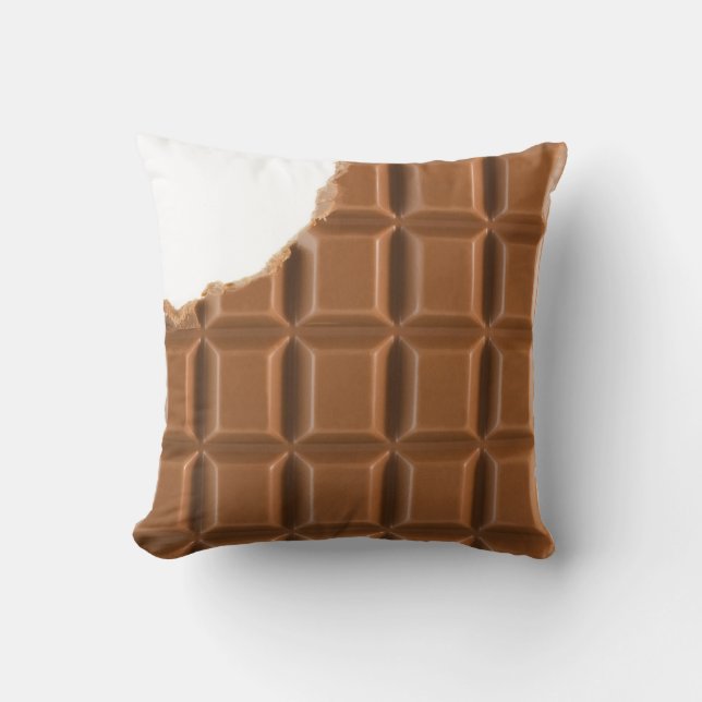 Vermisstes Bissschokoladen-Barkissen Kissen (Vorderseite)