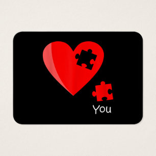 Vermisstes Herzstück Puzzles Valetines Shirt Gif