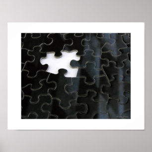 Vermisstes Puzzleteil Poster