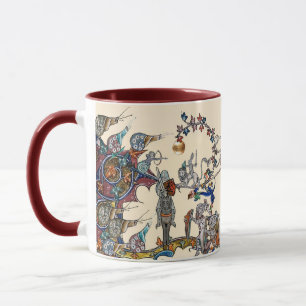 VERMITTLUNGSKRIEG, KNIGHTS, GIANT SNAILS TASSE