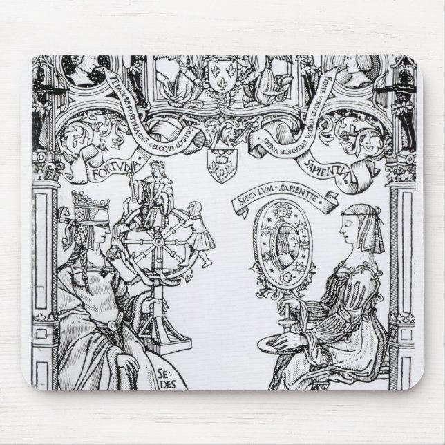 Vermögen und Klugheit Mousepad (Vorne)