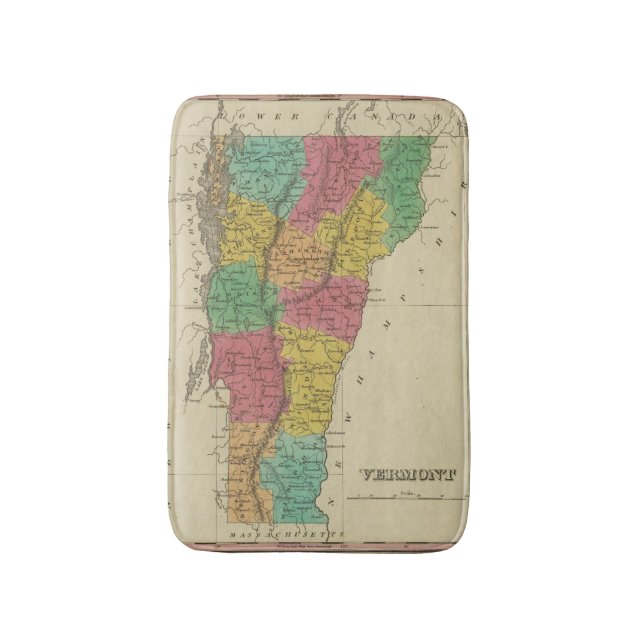 Vermont 10 badematte (Vorderseite Vertikal)