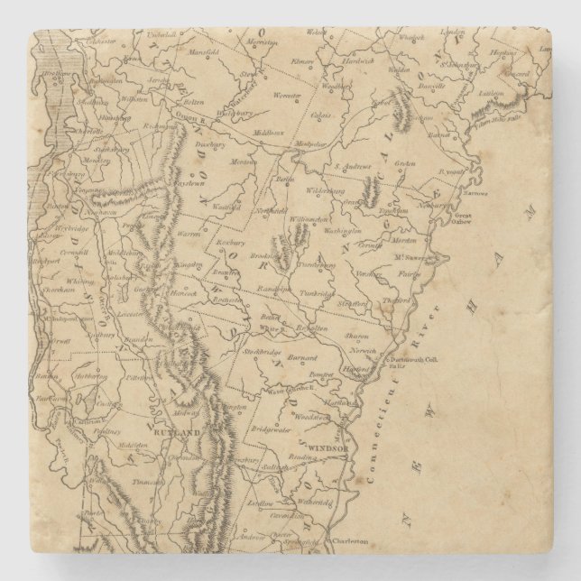 Vermont 5 steinuntersetzer (Vorderseite)