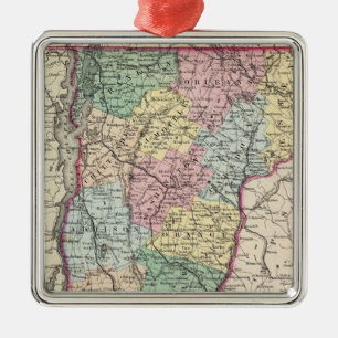 Vermont 6 ornament aus metall