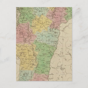 Vermont 8 postkarte