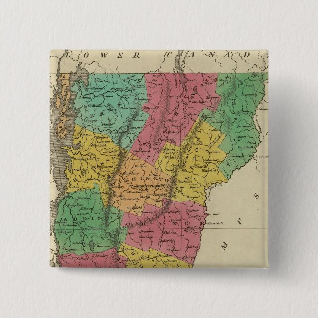 Vermont 9 button (Vorderseite)