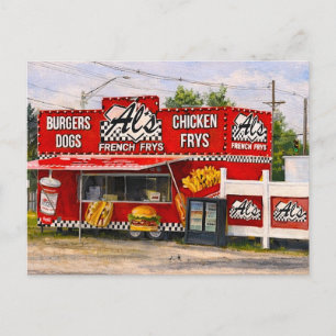Vermont Al's French Frys Postkarten