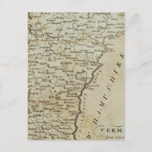 Vermont, aus der tatsächlichen Umfrage Postkarte