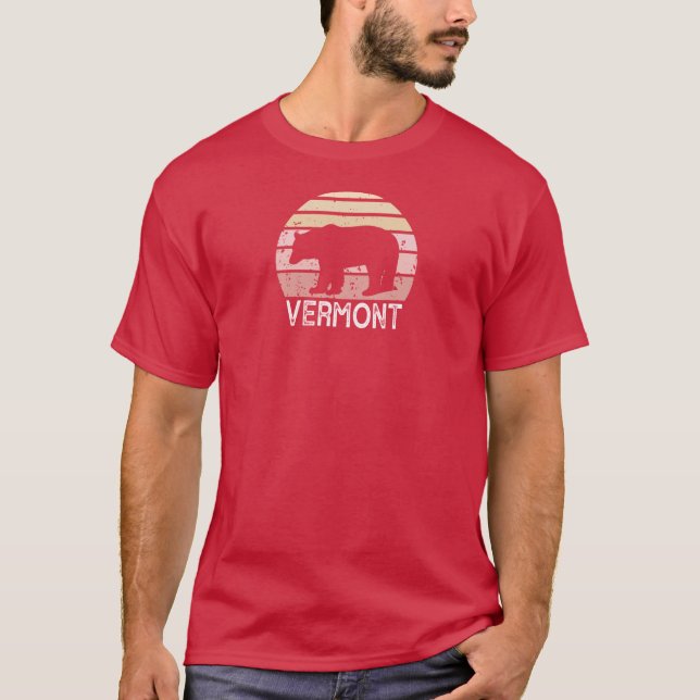 Vermont Bear T-Shirt (Vorderseite)