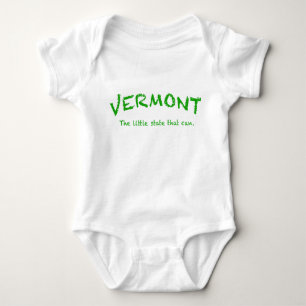 Vermont Can Säugling Strampler, weiß Baby Strampler