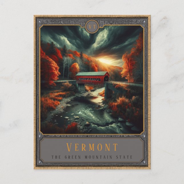 Vermont | Carte postale Art gothique (Devant)