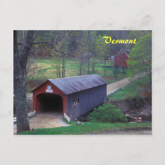 Vermont Covered Bridge Guilford Postkarte