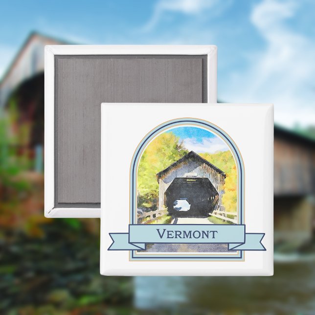 Vermont Covered Bridge Magnet (Von Creator hochgeladen)