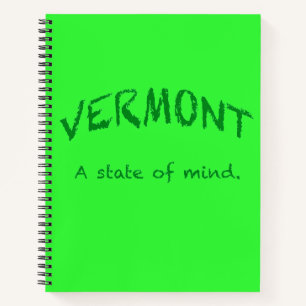 Vermont. Ein Staat des Geistes Notizbuch