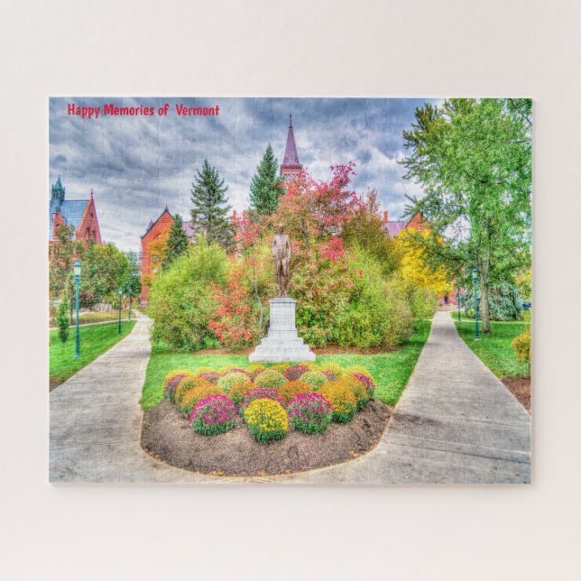 Vermont en automne. Puzzle (Horizontal)