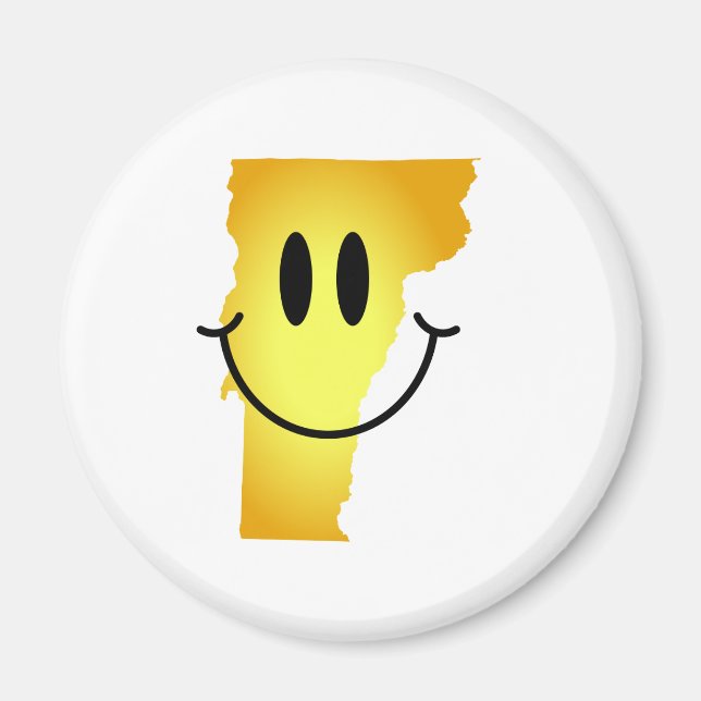 Vermont Face Magnet (Vorne)