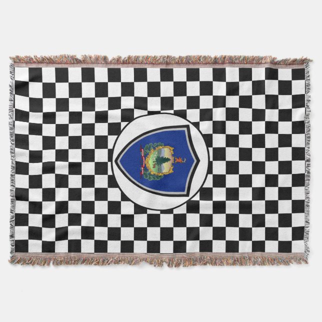 Vermont-Flagge Decke (Vorderseite)