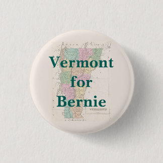 Vermont für Bernie 2016 Button