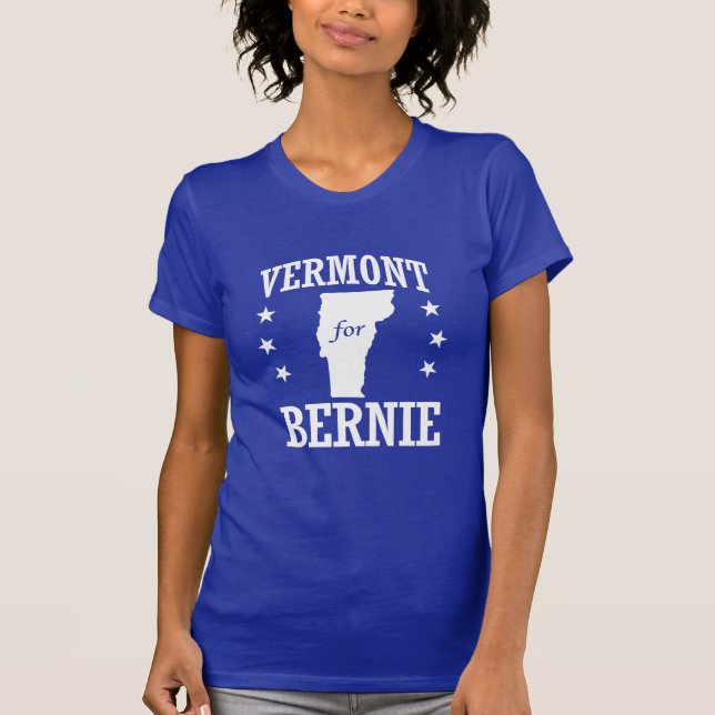 VERMONT FÜR BERNIE T-Shirt (Vorderseite)