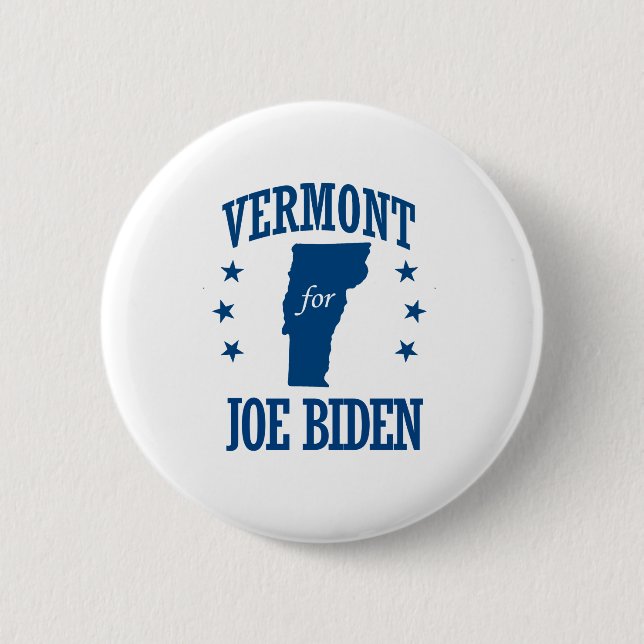 VERMONT FÜR BIDEN BUTTON (Vorderseite)
