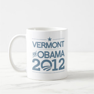 VERMONT FÜR OBAMA 2012.png Kaffeetasse