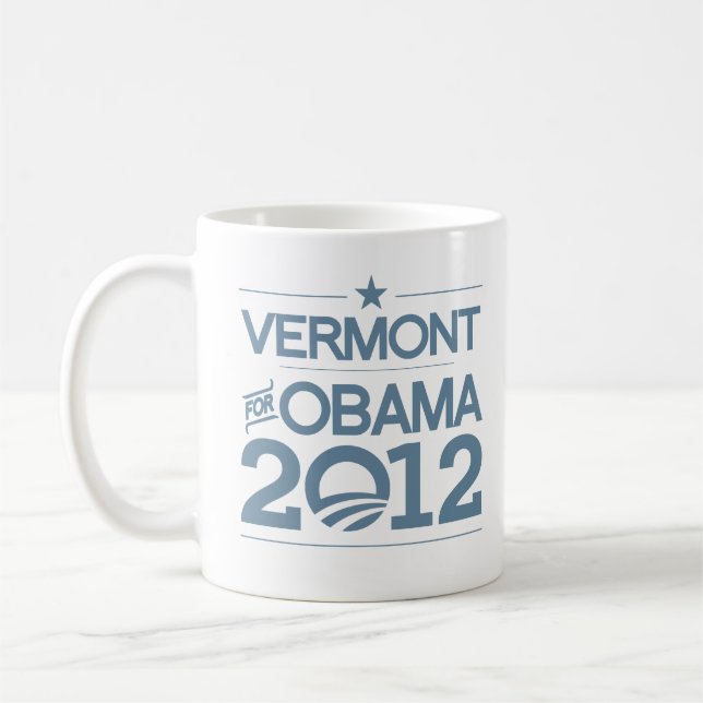 VERMONT FÜR OBAMA 2012.png Kaffeetasse (Links)