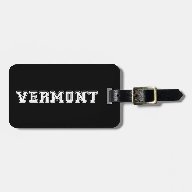 Vermont Gepäckanhänger (Vorderseite horizontal)