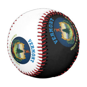 VERMONT GREEN BERGSTAAT FLAG BASEBALL