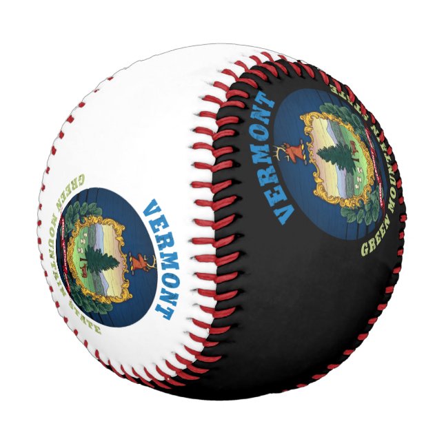 VERMONT GREEN BERGSTAAT FLAG BASEBALL (Schrägansicht)