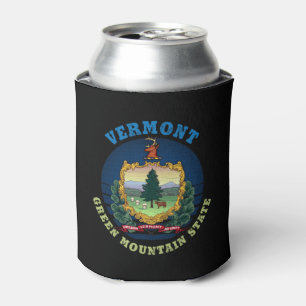 VERMONT GREEN BERGSTAAT FLAG DOSENKÜHLER