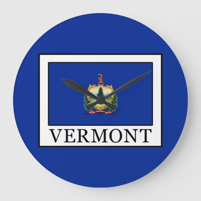 Vermont Große Wanduhr (Vorderseite)